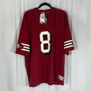 Men’s 2XL NWT Logo 7 Steve Young 49er’s jersey